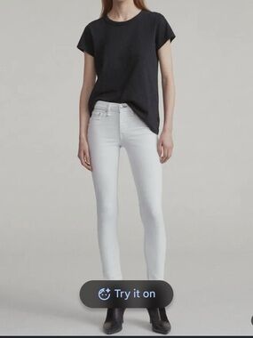 RAG & BONE | The Skinny mid rise Jeans in white | 27